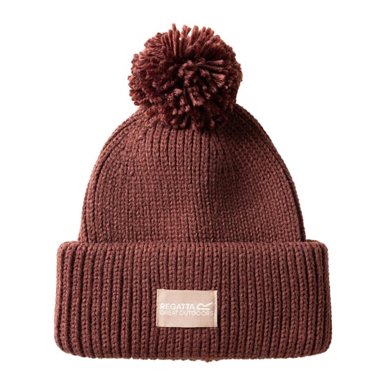 Regatta Unisex Adult Connora Pom Pom Beanie (Dark Cherry) - Image 2