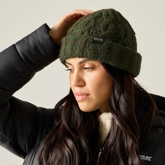 Regatta Womens/Ladies Multimix Beanie (Dark Khaki) - Image 2