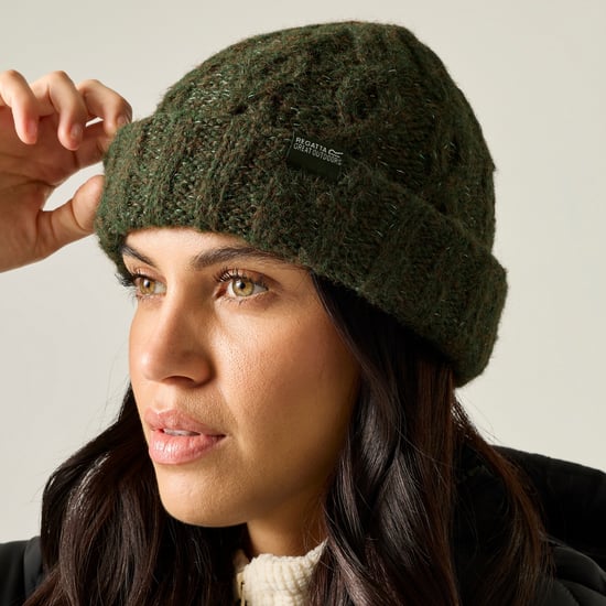 Regatta Womens/Ladies Multimix Beanie (Dark Khaki) - Image 4
