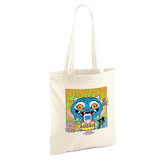 K-Pop Demon Hunters Summer Festival Poster Derpy & Sussie Reusable Tote Bag (Natural) - Image 2