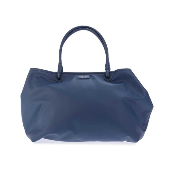 Emporio Armani EA7-shopper met logo (Indigo) - Image 1