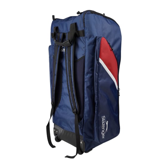 Slazenger Duffeltas op wielen (Marine / Rood) - Image 2