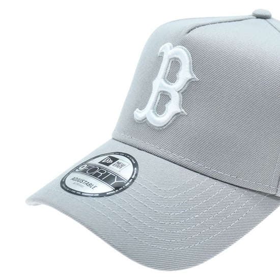 New Era 9Forty Boston Red Sox-honkbalpet (Grijs/Wit) - Image 3