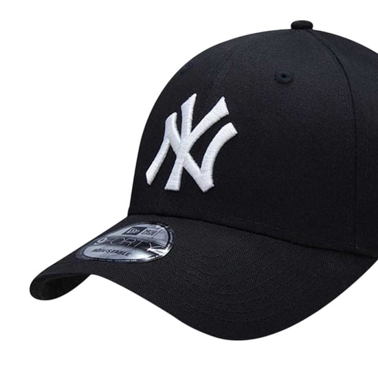 New Era Unisex Adult New York Yankees Baseball Cap (Black/Silver) - Image 3