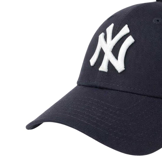 New Era Volwassen unisex New York Yankees Baseballpet (Marine / Wit) - Image 3