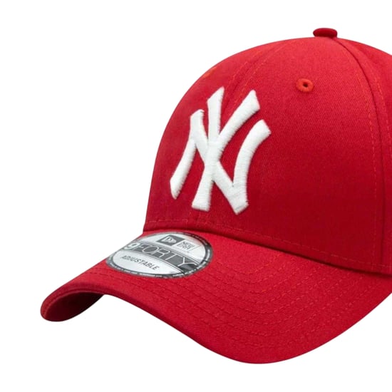 New Era Volwassen unisex New York Yankees Baseballpet (Rood/Wit) - Image 3