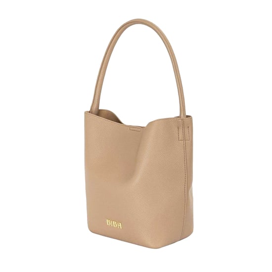 Biba Leren bucketbag voor dames (Bruin) - Image 3