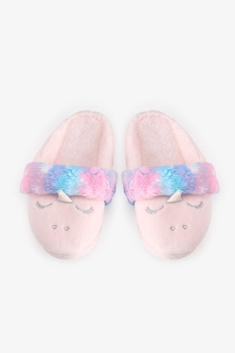 Penti Puffy Unicorn Pantoffels met structuur voor meisjes - Image 1
