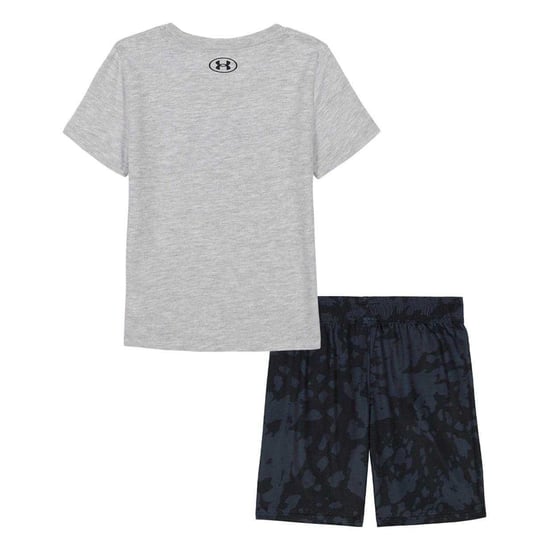Under Armour Childrens/Kids Heather T-Shirt & Shorts Set (Grey) - Image 2