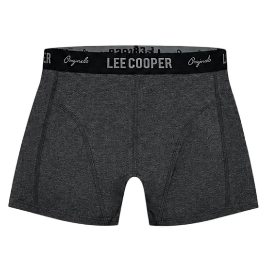 Lee Cooper Boxershorts voor heren (set van 5) (Zwart/Navy/Grijs Marl) - Image 3