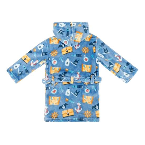 Star Fleece-badjas met capuchon voor babyjongens in piratenstijl (Veelkleurig) - Image 2