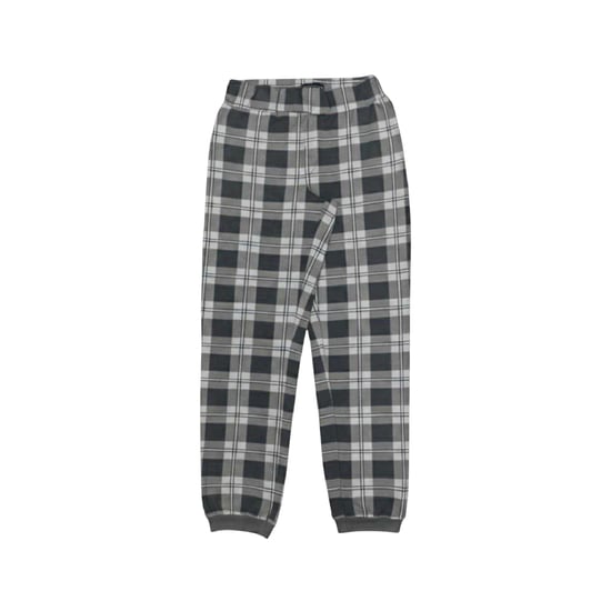 Howick Mens Checked Long Pyjama Set (Charcoal) - Image 2