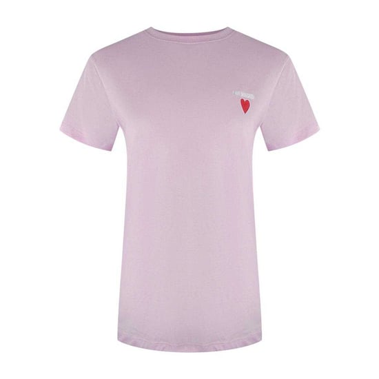 Love Moschino Dames/Dames Liefdeshart T-shirt (Roze) - Image 1