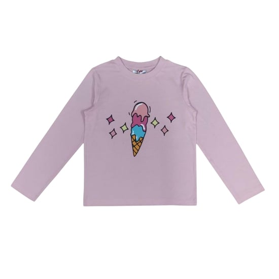 Star Pyjamaset met lange mouwen voor meisjes met ijsjesmotief (1 stuk) (Roze) - Image 4