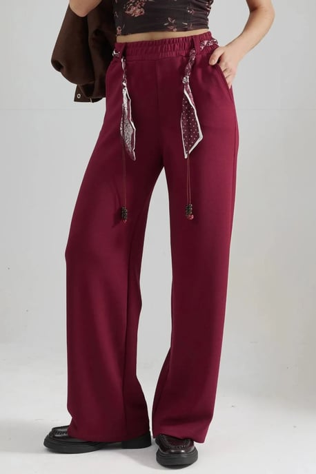 Damesjoggingbroek met rechte pijpen - Image 2