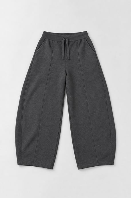 Barrel Fit Wide Leg Jogger Pants - Image 5