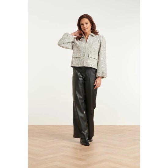 Smashed Lemon Rechte pantalon van faux leather | - Image 1