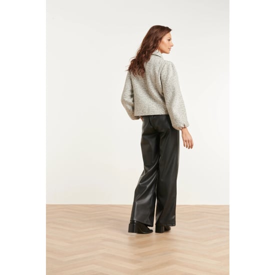Smashed Lemon Rechte pantalon van faux leather | - Image 2