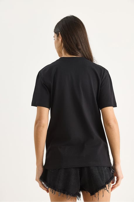 Comfort Fit V-Neck Combed Cotton T-Shirt - Image 6