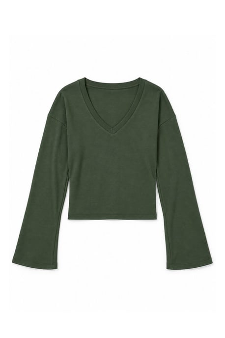 Busem T-shirt van katoen en elastaan voor dames - Image 3