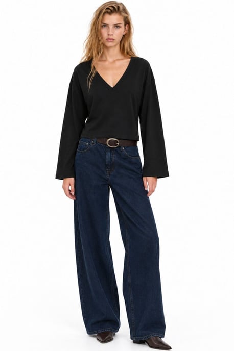 Women's Cotton Elastane T-Shirt - Image 3