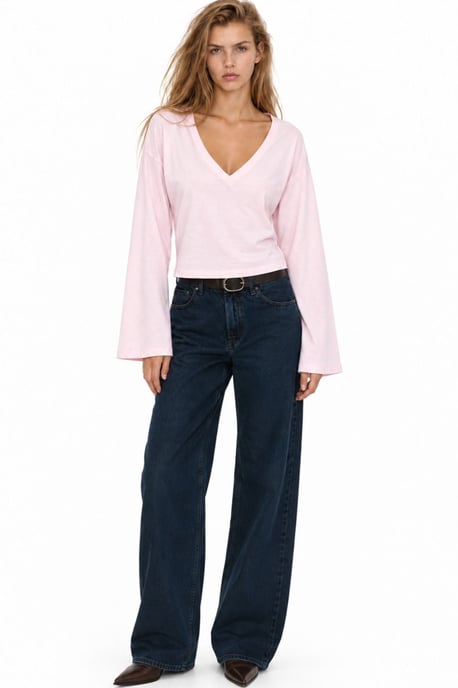 Women's Cotton Elastane T-Shirt - Image 3