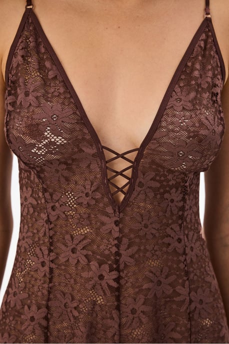 Women Lace Bodysuit - Image 2