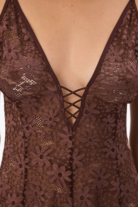 Women Lace Bodysuit - Image 5