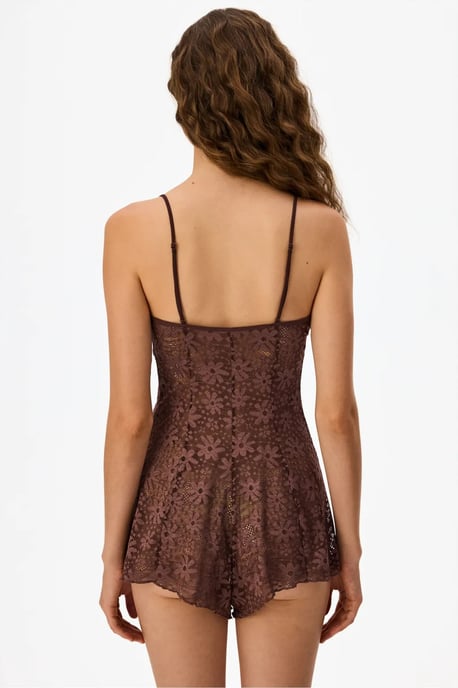 Women Lace Bodysuit - Image 6