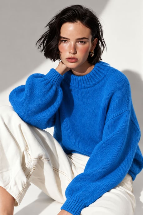 Women's Knit Sweater - Image 1