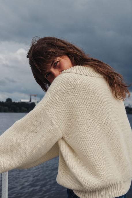 Women's Knit Sweater - Image 1