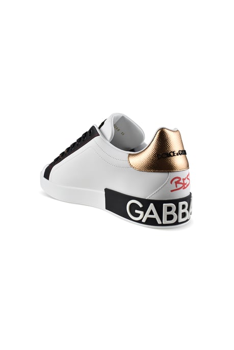 Dolce&Gabbana Portofino Sneakers Wit - Image 4