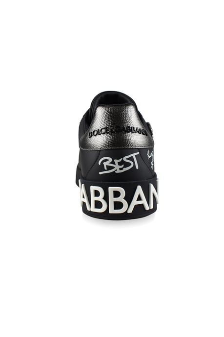 Dolce&Gabbana Portofino Sneakers Zwart - Image 5