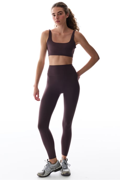 Light Support Removable Padded Cross Back Sports Bra - Image 6