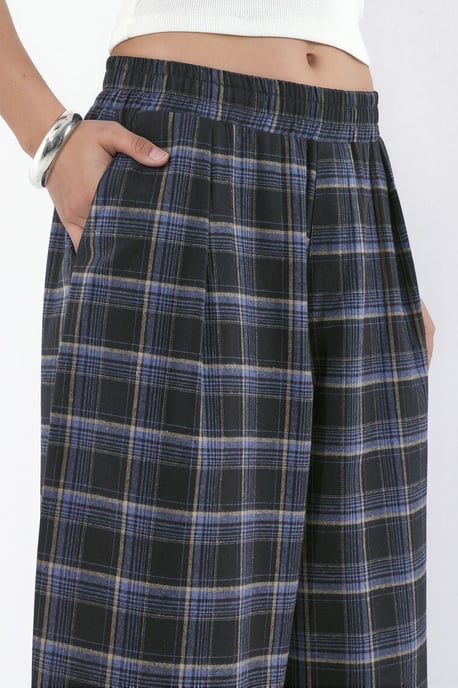 Geruite broek met elastische taille en zakdetail Hiccup - Image 6