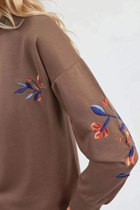 Dames sweater met ronde hals - Image 5