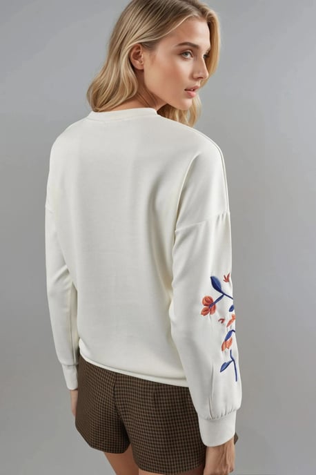 Lady Berşan Dames-sweatshirt met ronde hals - Image 3