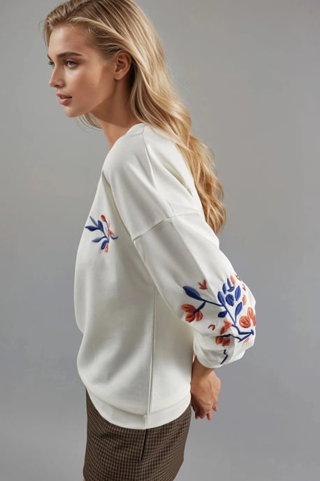 Lady Berşan Dames-sweatshirt met ronde hals - Image 4