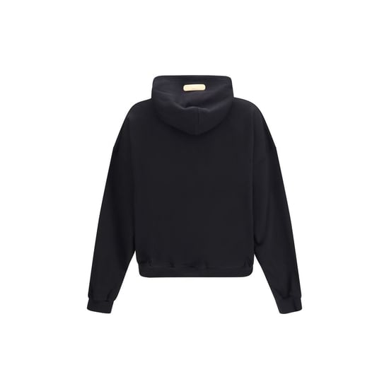 PDF Channel Black Cotton Sweatshirt - Image 2