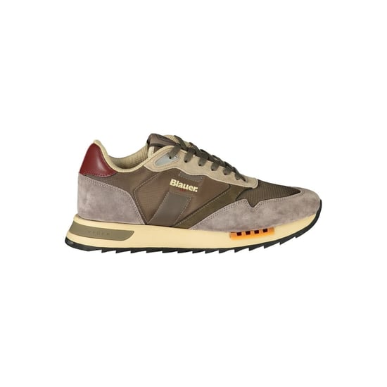 Blauer groene polyurethaan herensneaker - Image 1