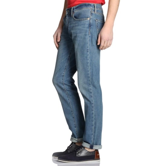 LEVI'S 511 Mens Denim Jeans Casual Washed Blue Pants - Image 2