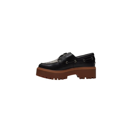 Timberland Black Leather Platform Pumps - Image 4