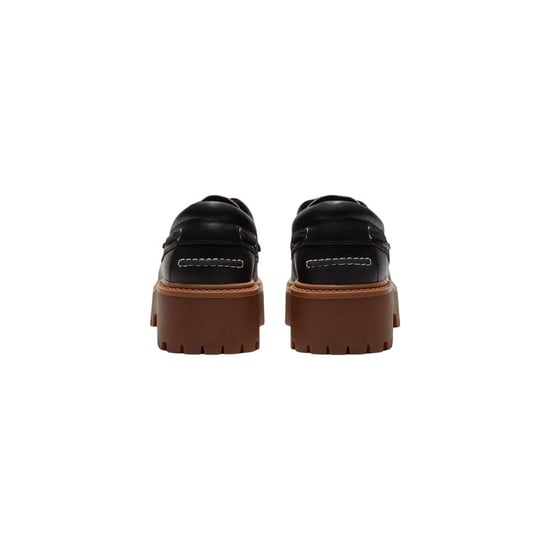 Timberland Black Leather Platform Pumps - Image 5