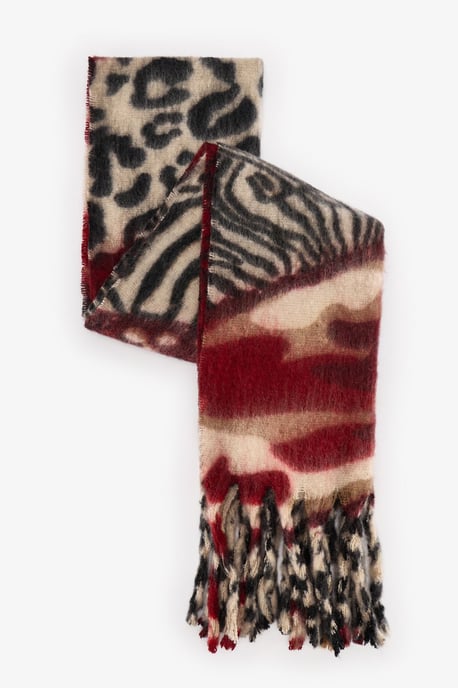 Erica Zebra Pattern Scarf - Image 2