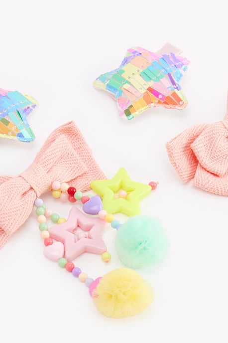 Girls' Star Hair Clip Set - Image 4
