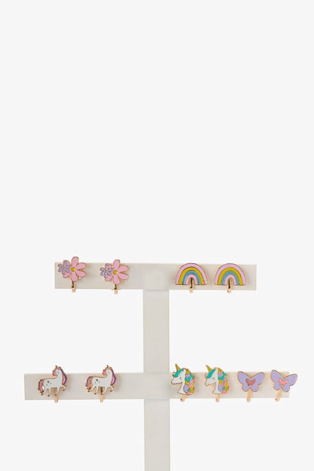 Penti Set oorbellen met eenhoorns voor meisjes - Image 1