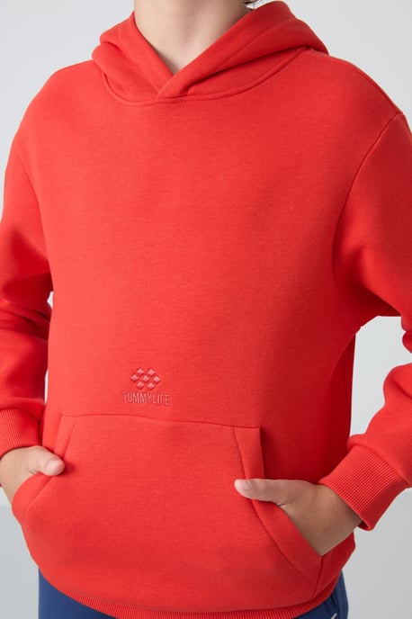 Tommy Life Jeugdsweatshirt met capuchon en zak - Image 2