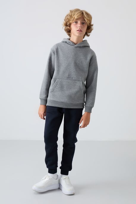 Tommy Life Sweater voor jongeren met capuchon en zak - Image 2