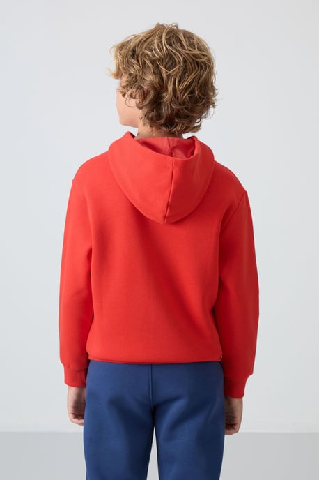 Tommy Life Jeugdsweatshirt met capuchon en zak - Image 5