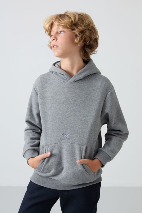 Tommy Life Sweater voor jongeren met capuchon en zak - Image 4